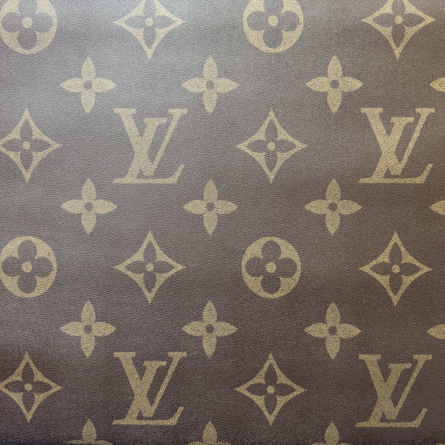 LV BIG LOGO FAUX LEATHER Natural Design Shop